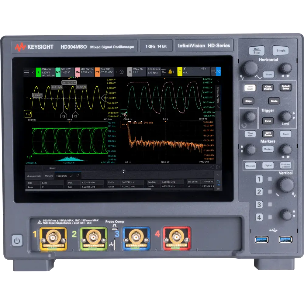 Osciloscopio Keysight HD3